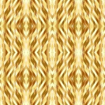 Gradient gold diamond shape