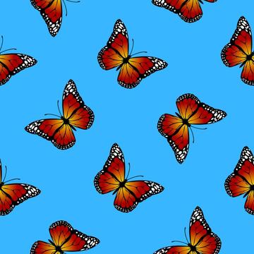 Butterflies pattern