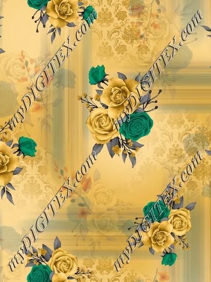 floral pattern with texture
