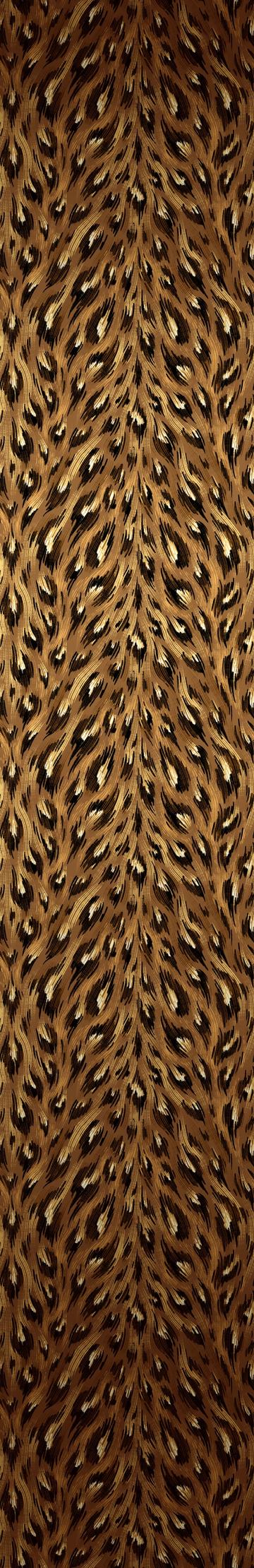 Textured Leopard Print - Brown Gradient