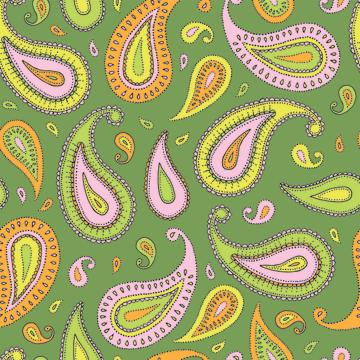 Retro Paisley