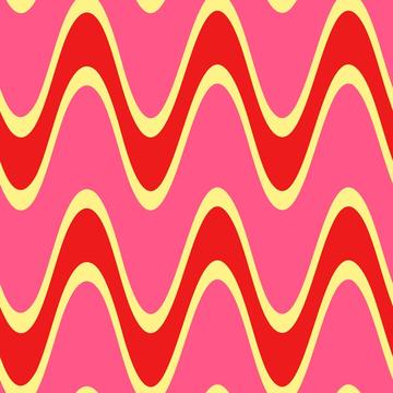 Abstract geometric sound wave pattern