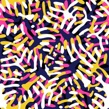 Colorful abstract confetti celebration
