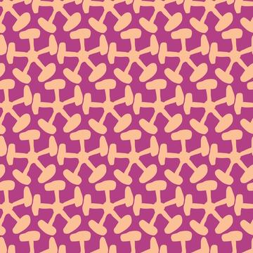 Vintage retro abstract shapes