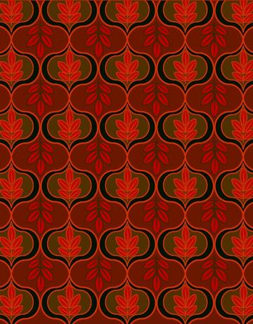 Ogee print