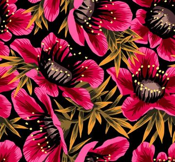 Manuka Floral - Red