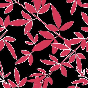Elegant dark floral