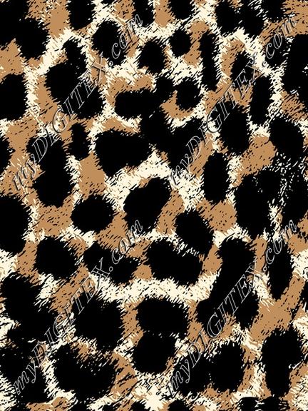Animal print fur
