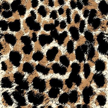 Animal print fur