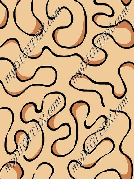 Abstract wavy lines