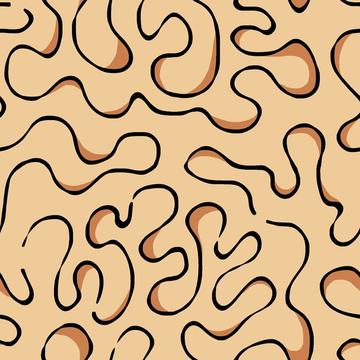 Abstract wavy lines