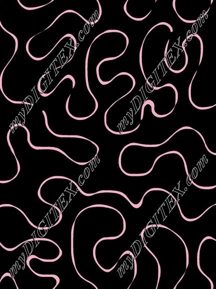 Elegant abstract wavy lines