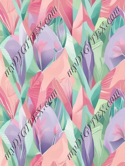 Watercolor Floral Patchwork