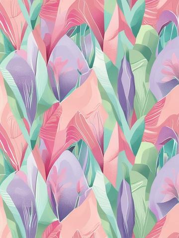 Watercolor Floral Patchwork