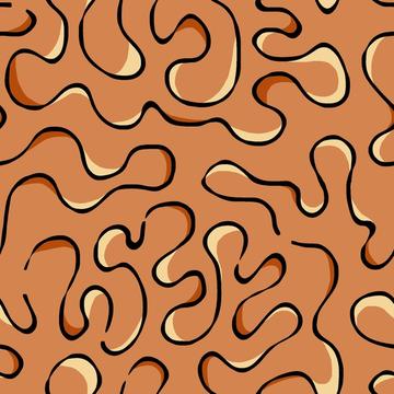 Abstract animal print