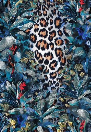 Tropical Jungle Leopard
