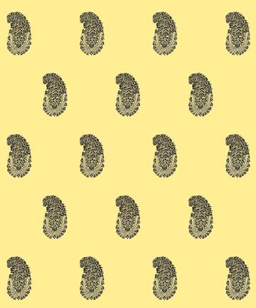 Classic Paisley Buti Allover Print – Traditional Ambi Design for Kurti, Saree & Dress Material