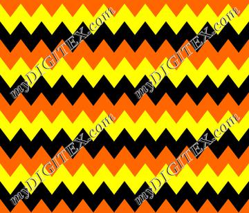 Pumpkin Chevron