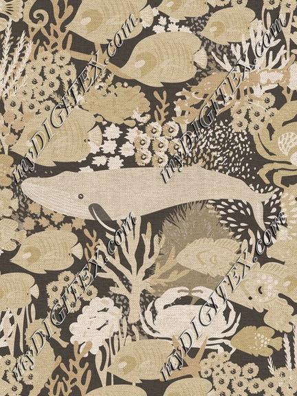 Marine LIfe Gold Hues Neutral