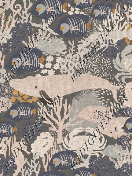 Marine LIfe Gray Pinkt