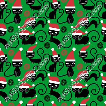Cats in Santa Hats