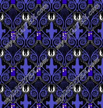 Geektastic Damask