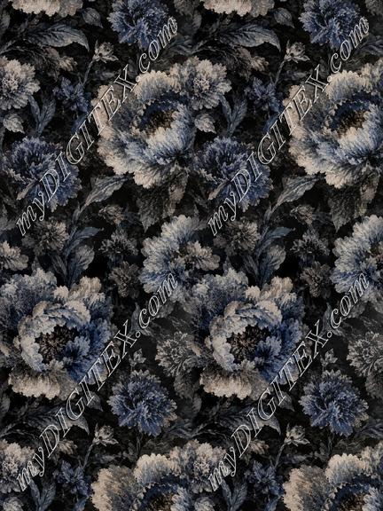 Midnight Peony Weave