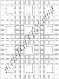 Geometric sqaure frame 01S 170121