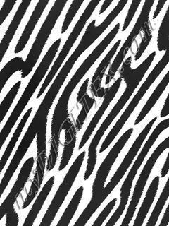 Zebra Stripes - Jagged Textured