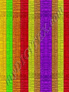 rainbow colors