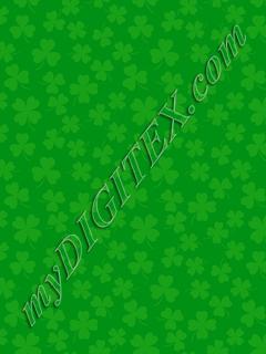 Clover green pattern