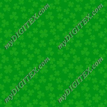 Clover green pattern