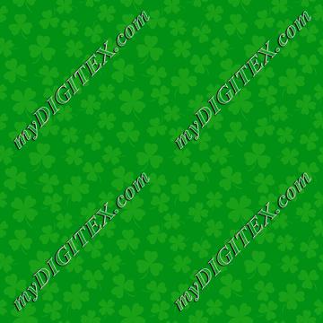 Clover green pattern