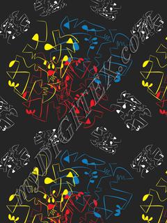Mondrian 2 - Black