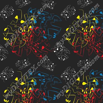Mondrian 2 - Black