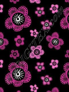 Marakesh - Pink - Black