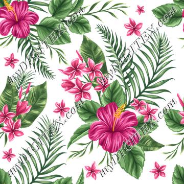 Tropical Floral (on white)
