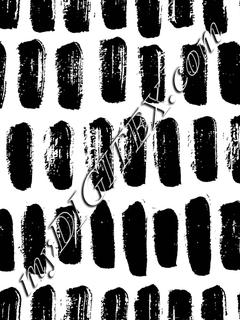 Modern ink brush pattern