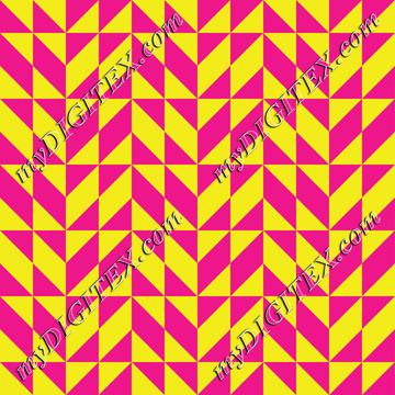 Pink and yellow shapes pattern