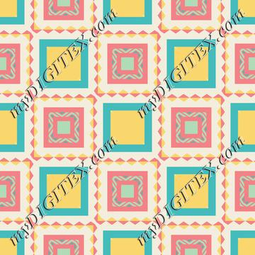 Pastel squares pattern