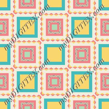 Pastel squares pattern