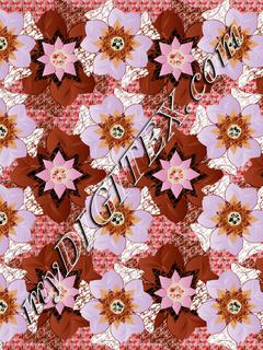 Abstract flower pattern 170417