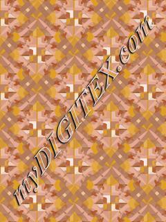 Abstract Thai Art Pattern Earth tone 170104