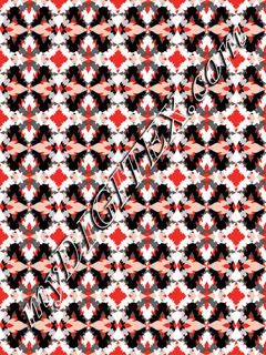 Thai Art Pattern 2 v5 Red 170114