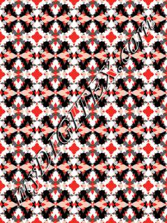 Thai Art Pattern 2 v5 Red 170114