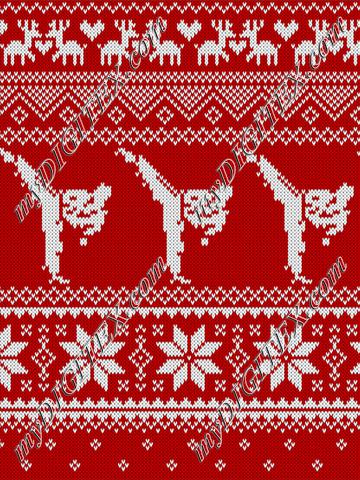 Karate Christmas Sweater