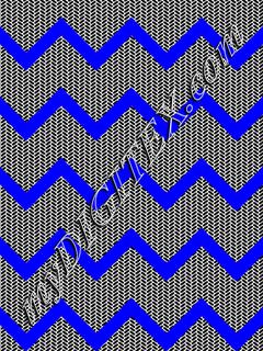 Blue Chevron