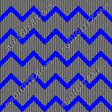 Blue Chevron