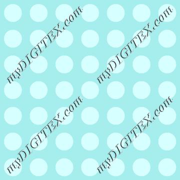 turqouise polka dots
