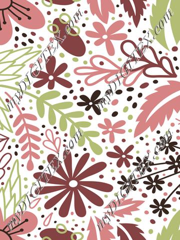 Mauve Floral